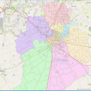 street map of school district